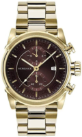 Versace Miesten kello VEV400619 Urban Ruskea/Kullansävytetty teräs