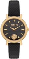 Versus by Versace Naisten kello VSPZX0221 Weho Musta/Nahka Ø38 mm