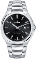 Edox Miesten kello 80114-3-NIN Les Bemonts Musta/Teräs Ø42 mm