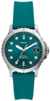 Fossil Naisten kello ES5287 FB-01 Vihreä/Kumi Ø36 mm