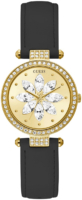 Guess Naisten kello GW0382L2 Bloom Kullattu/Nahka Ø32 mm