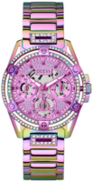 Guess Naisten kello GW0464L4 Queen Violetti/Teräs Ø40 mm