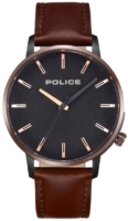 Police Miesten kello PL15923JSBBZ2 Musta/Nahka Ø42 mm