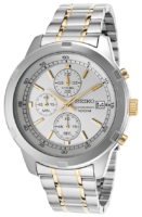 Seiko Miesten kello SKS423P1 Chronograph Hopea/Kullansävytetty