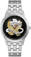 Bulova Miesten kello 76A167 Harley-Davidson Musta/Teräs Ø43 mm