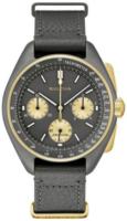 Bulova Miesten kello 98A285 Lunar Pilot Harmaa/Nahka Ø45 mm