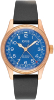 Oris Miesten kello 01 754 7741 3185-Set Aviation Sininen/Nahka Ø40 mm