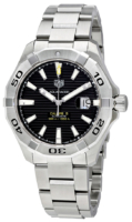 TAG Heuer Miesten kello WAY2010.BA0927 Aquaracer Musta/Teräs Ø43 mm