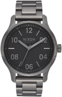 Nixon Miesten kello A1242-1531 The Patrol Harmaa/Teräs Ø42 mm