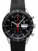 TAG Heuer Miesten kello CV201AH.FT6014 Carrera Calibre 16 Musta/Kumi