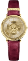 Versace Naisten kello VE8103821 V Circle Kulta/Nahka Ø38 mm