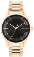 Calvin Klein Naisten kello 25200037 Classic Musta/Punakultasävyinen