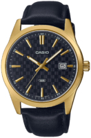 Casio Miesten kello MTP-VD03GL-1AUDF Classic Musta/Nahka Ø41 mm