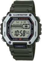 Casio Miesten kello MWD-110H-3AVEF Classic LCD/Muovi 47x50 mm