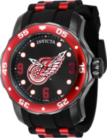 Invicta Miesten kello 42658 NHL Musta/Teräs Ø48 mm