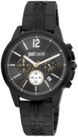 Just Cavalli Miesten kello JC1G175M0285 Classic Musta/Teräs Ø42 mm