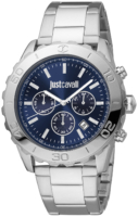 Just Cavalli Miesten kello JC1G214M0065 Classic Sininen/Teräs Ø42 mm