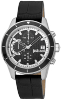 Just Cavalli Miesten kello JC1G215L0015 Classic Musta/Nahka Ø42 mm