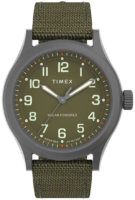 Timex Miesten kello TW2V64700 Classic Vihreä/Tekstiili Ø41 mm