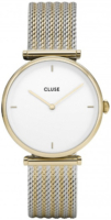 Cluse Naisten kello CLUCL61002 Classic Hopea/Teräs Ø33 mm