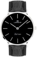 Lorenz Miesten kello 030083BB Classic Musta/Nahka Ø38 mm