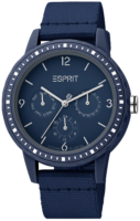 Esprit Naisten kello ES1L284L0025 Classic Sininen/Nahka Ø40 mm