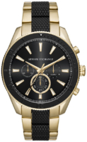 Armani Exchange Enzo Miesten kello AX1814 Musta/Kullanvärinen teräs