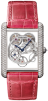 Cartier Tank Louis Naisten kello HPI00705 Luurankokello/Nahka