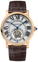 Cartier Rotonde De Cartier Miesten kello W1556215 Hopea/Nahka Ø40 mm