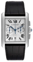 Cartier Tank MC Naisten kello W5330007 Hopea/Nahka