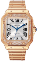 Cartier Santos De Cartier WJSA0009 Hopea/18K punakultaa