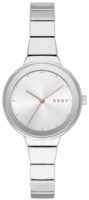 DKNY Astoria Naisten kello NY2694 Valkoinen/Teräs Ø32 mm