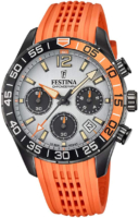 Festina 99999 Miesten kello F20518-1 Harmaa/Kumi Ø44 mm