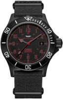 Glycine Combat GL0085 Musta/Tekstiili Ø42 mm