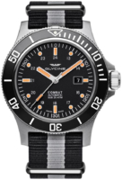 Glycine Combat GL0097 Musta/Tekstiili Ø48 mm