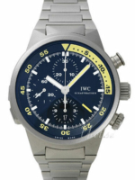 IWC Miesten kello IW372301 Aquatimer Musta/Titaani Ø44 mm