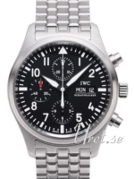 IWC Miesten kello IW371704 Pilots Classic Musta/Teräs Ø42 mm