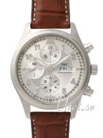 IWC Miesten kello IW371702 Pilots Spitfire Hopea/Nahka Ø42 mm