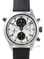 IWC Miesten kello IW371803 Pilots Spitfire Valkoinen/Tekstiili Ø43 mm