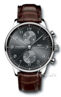 IWC Miesten kello IW371431 Portuguese Musta/Nahka Ø43 mm