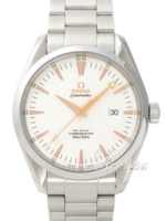 Omega Miesten kello 2502.34.00 Seamaster Aqua Terra Valkoinen/Teräs