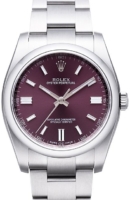 Rolex Miesten kello 116000-0010 Oyster Perpetual 36 Violetti/Teräs