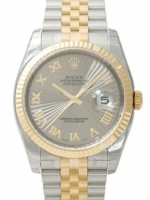 Rolex Miesten kello 116233/21 Datejust Gold/Steel Hopea/18K