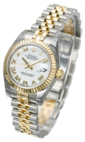 Rolex Naisten kello 179173/16 Lady-Datejust Valkoinen/18K keltakultaa