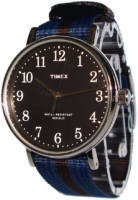 Timex Fairfield ABT544 Musta/Tekstiili Ø37 mm