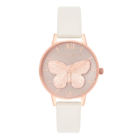 3D Butterfly Blush & Rose Gold OB16MB16